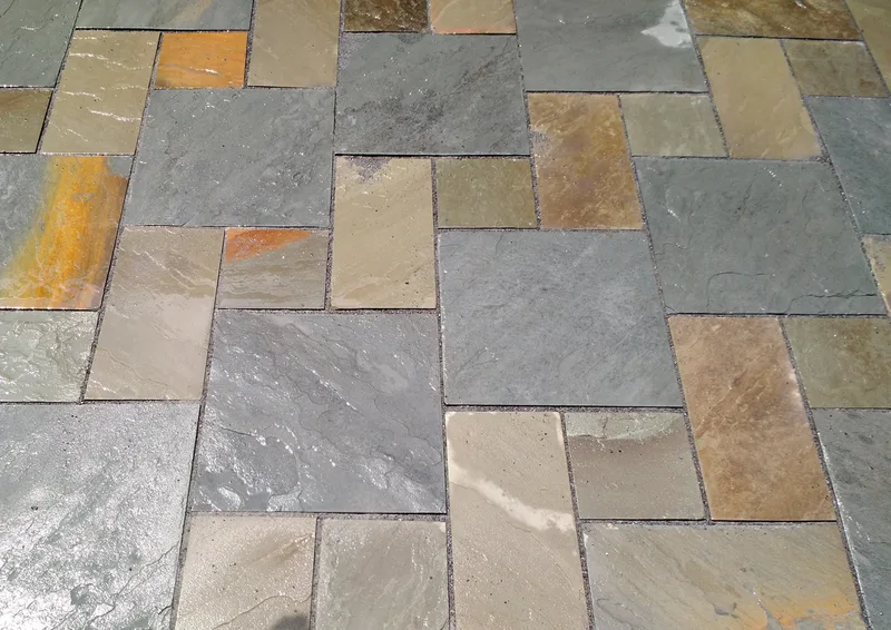 This stone was so colorful, a real treasure. It was installed in Shepherdstown WV at a very old property.